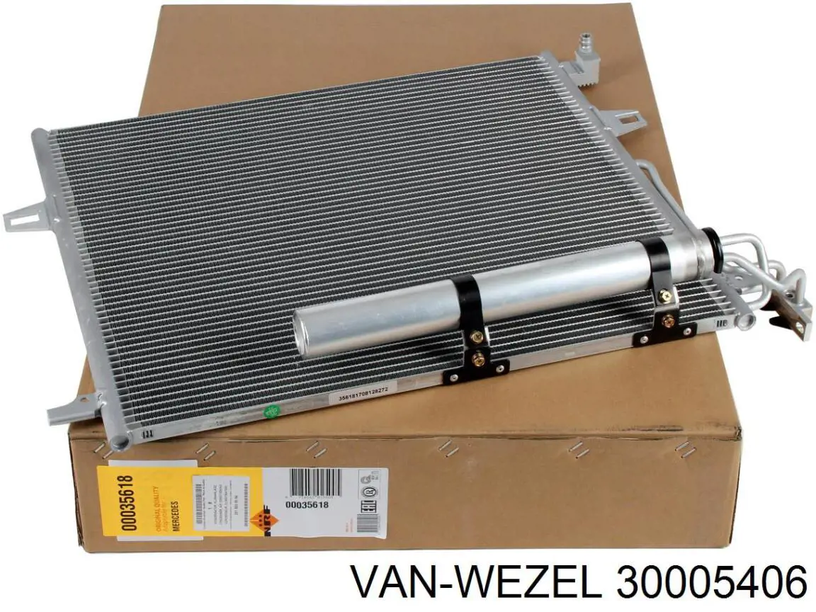 Купить 30005406 VAN Wezel Радиатор системы охлаждения кондиционера