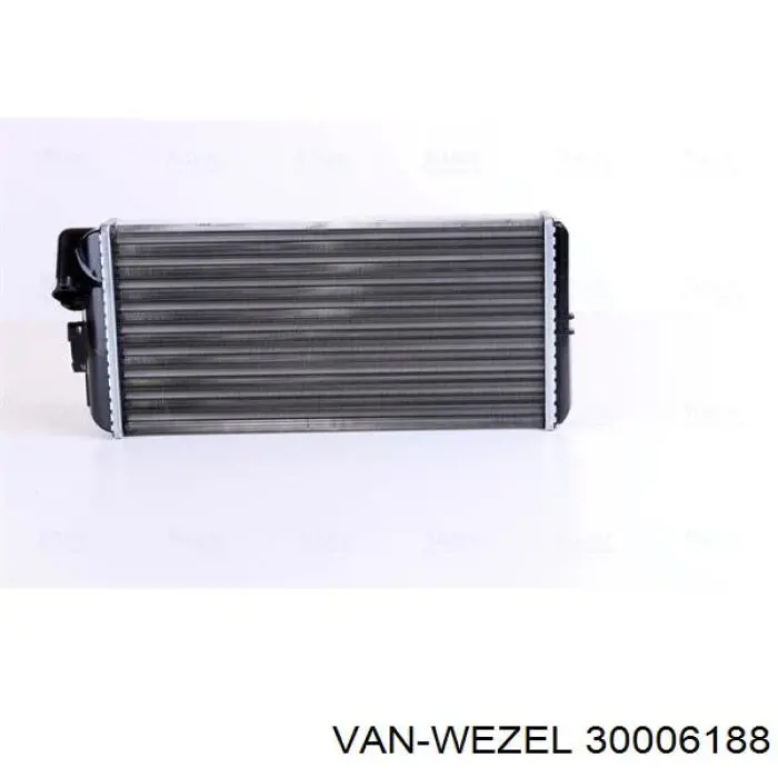 Radiador de calefacción 30006188 VAN Wezel