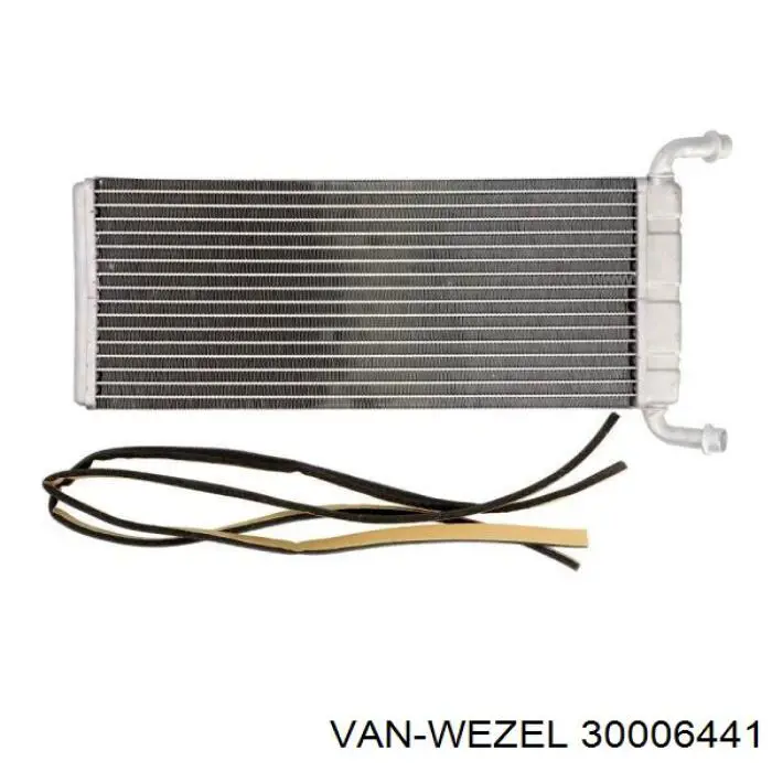 Радиатор печки 30006441 VAN Wezel