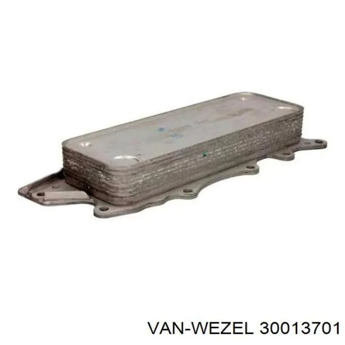30013701 VAN Wezel radiador de óleo (frigorífico, debaixo de filtro)