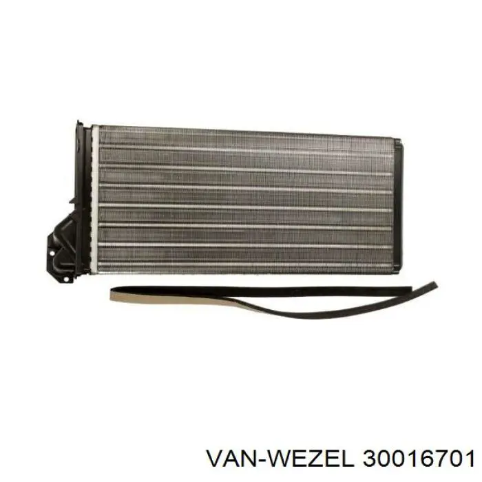 Радиатор отопителя VAN Wezel 30016701