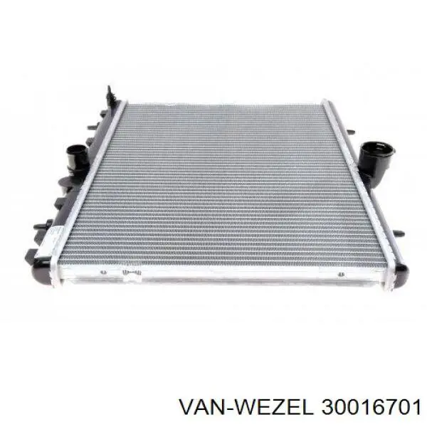 Радиатор печки (отопителя) VAN Wezel 30016701 цена, от 42.49 USD