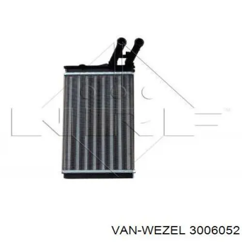 Радиатор печки 3006052 VAN Wezel