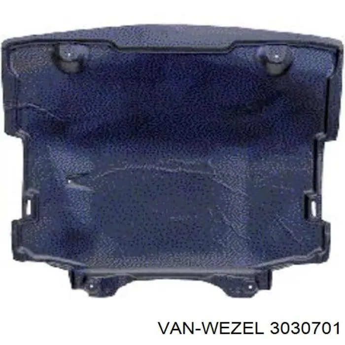 3030701 VAN Wezel защита двигателя, поддона (моторного отсека)