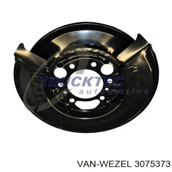 3075373 VAN Wezel Пыльник тормозного диска заднего левый