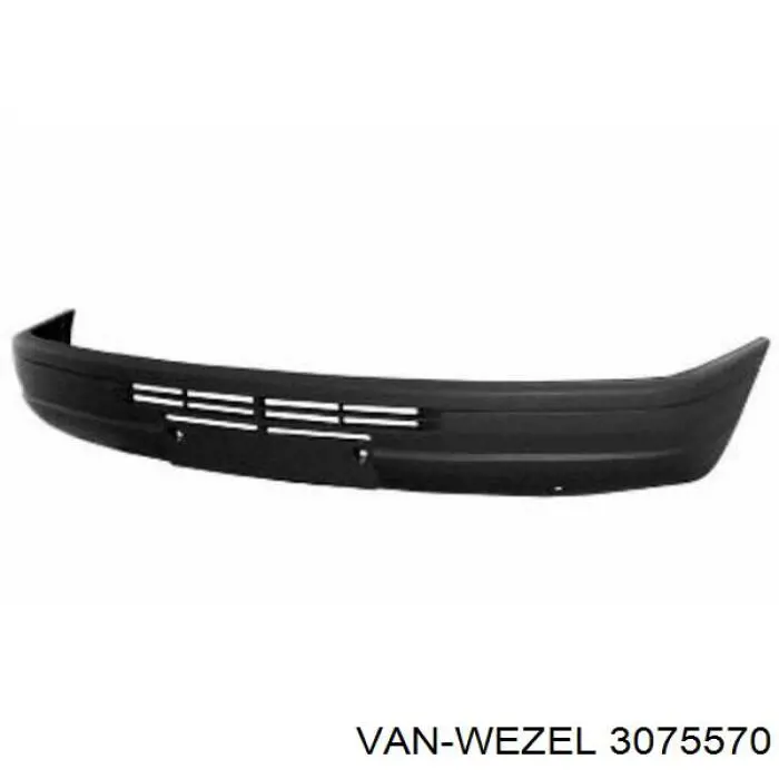 Бампер передний VAN Wezel 3075570