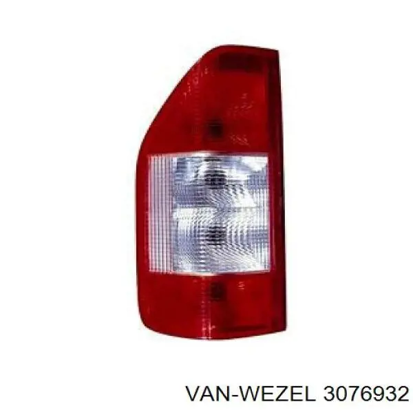Фонарь задний правый VAN Wezel 3076932 цена, от 22.81 USD