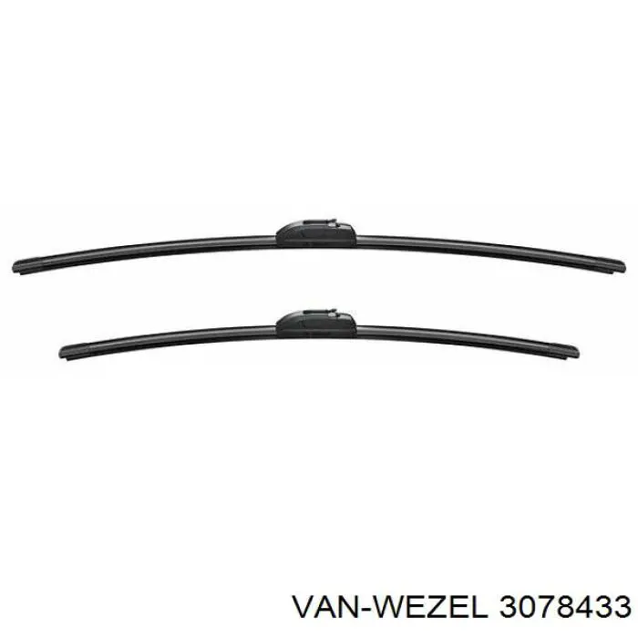 3078433 VAN Wezel Подкрылок крыла переднего левый
