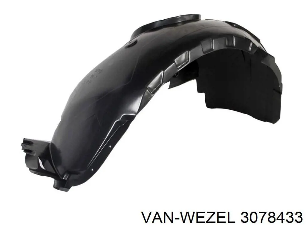 Подкрылок крыла переднего левый VAN Wezel 3078433 цена, от 18.30 USD