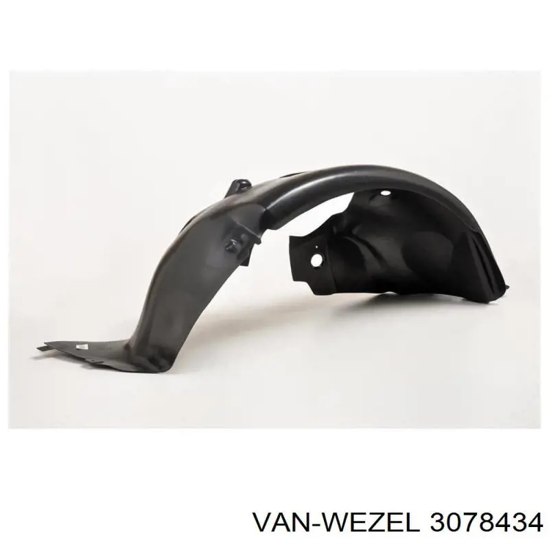 Правый подкрылок переднего крыла VAN Wezel 3078434 цена, от 15.52 USD