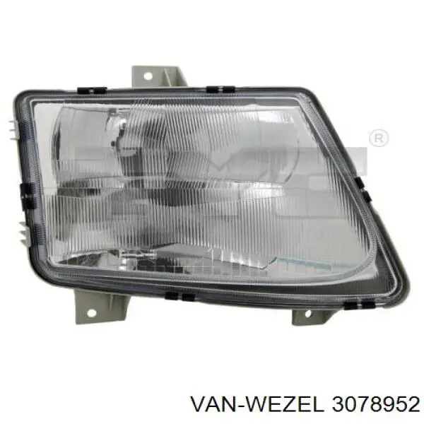 Фара правая 3078952 VAN Wezel