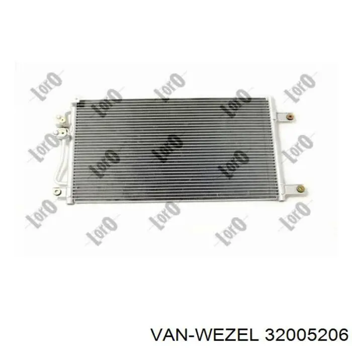 Конденсатор кондиционера VAN Wezel 32005206 цена, от 57.01 USD