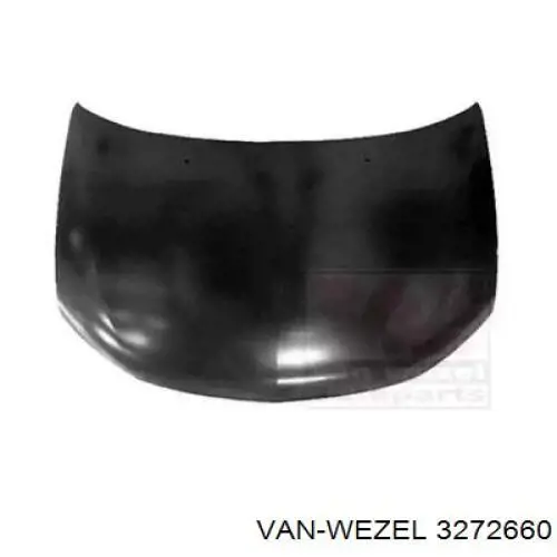 Капот 3272660 VAN Wezel