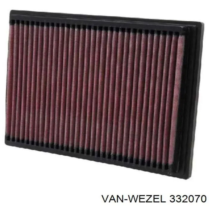 332070 VAN Wezel поддон масляный картера двигателя