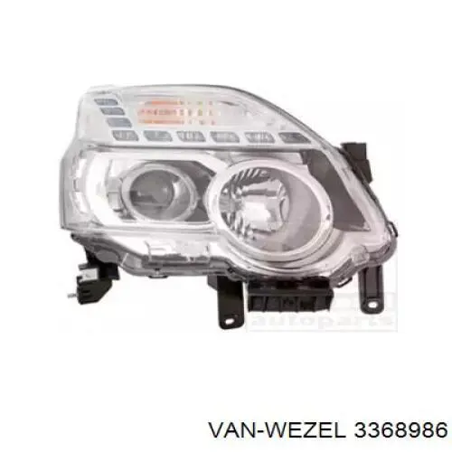 3368986 VAN Wezel luz direita