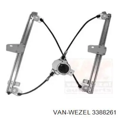Механизм стеклоподъемника двери передней левой 3388261 VAN Wezel