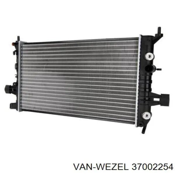 37002254 VAN Wezel радиатор
