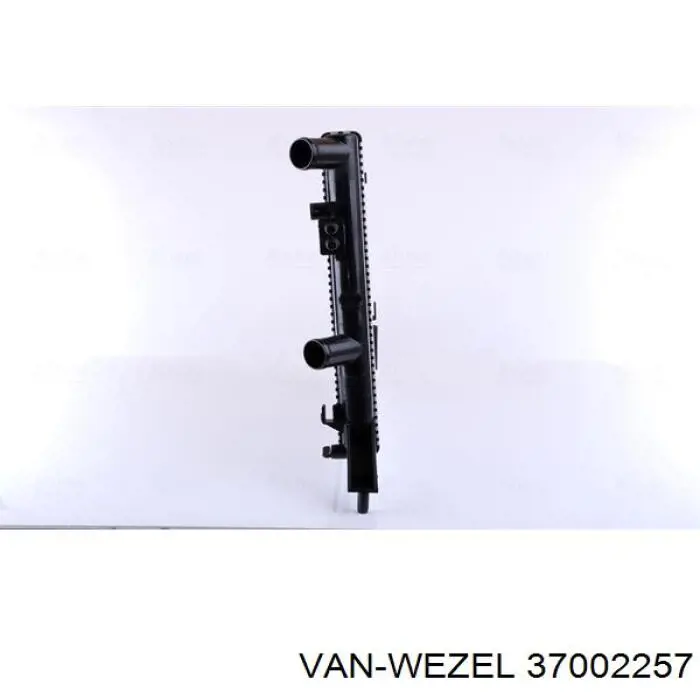 Купить 37002257 VAN Wezel Радиатор водяной