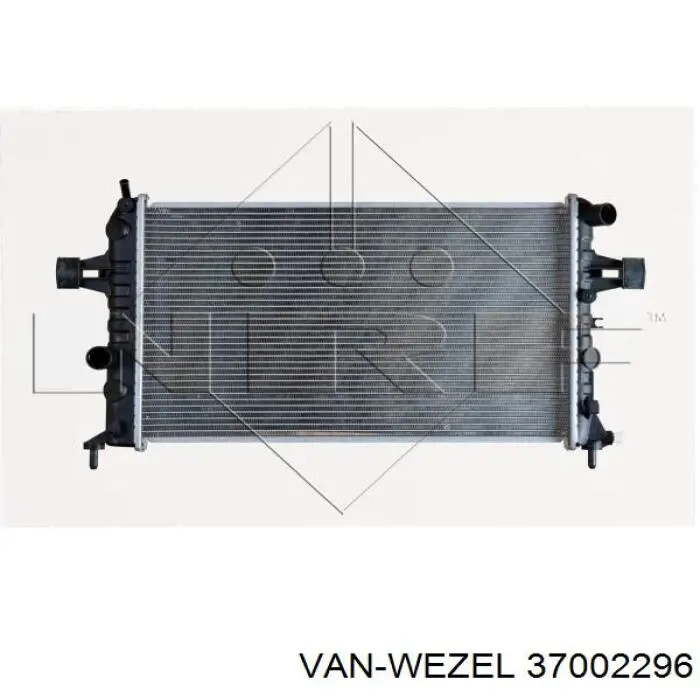 37002296 VAN Wezel радиатор