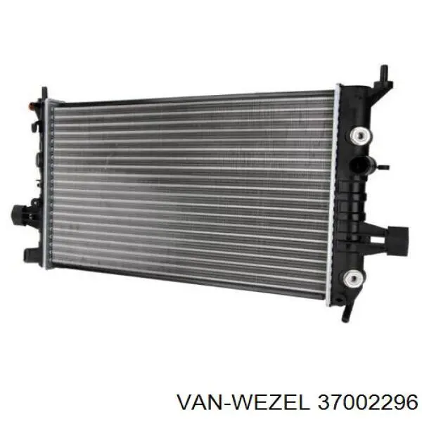 Купить 37002296 VAN Wezel Радиатор водяной