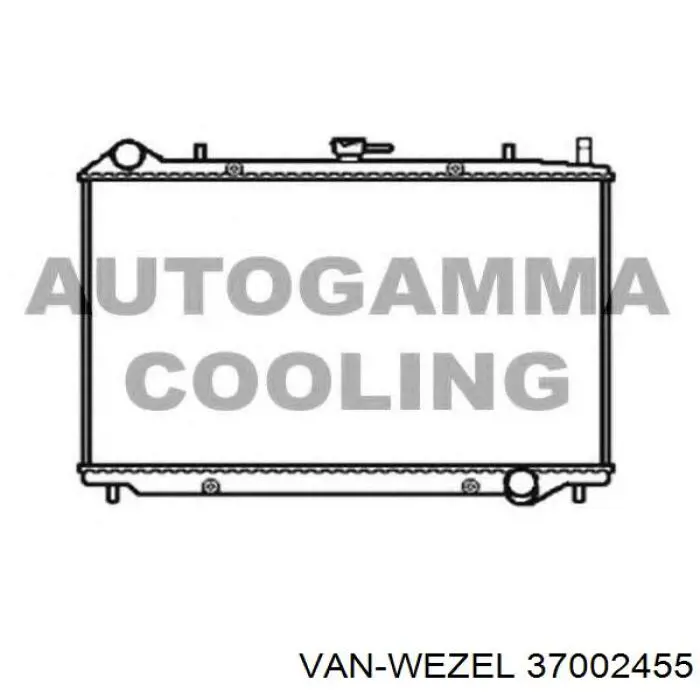 Радиатор охлаждения двигателя Polcar 5582081 цена, от 99.85 USD