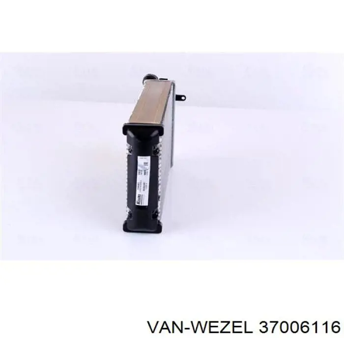 Радиатор печки (отопителя) VAN Wezel 37006116 цена, от 18.16 USD