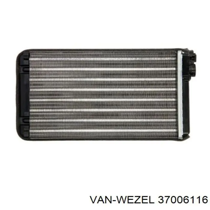 Radiador de calefacción 37006116 VAN Wezel