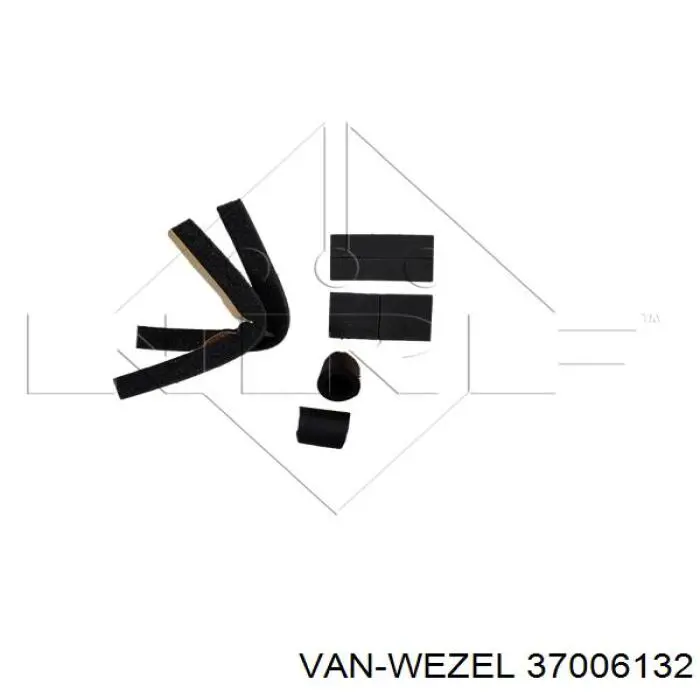 Радиатор отопителя VAN Wezel 37006132