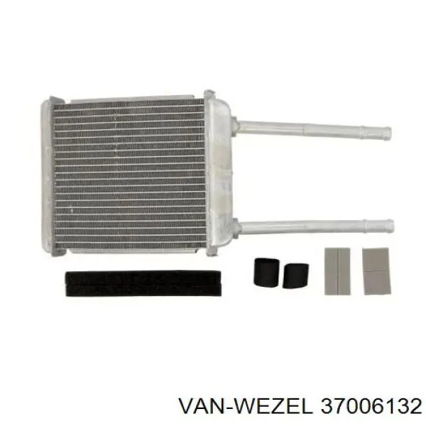 Радиатор печки (отопителя) VAN Wezel 37006132 цена, от 25.76 USD