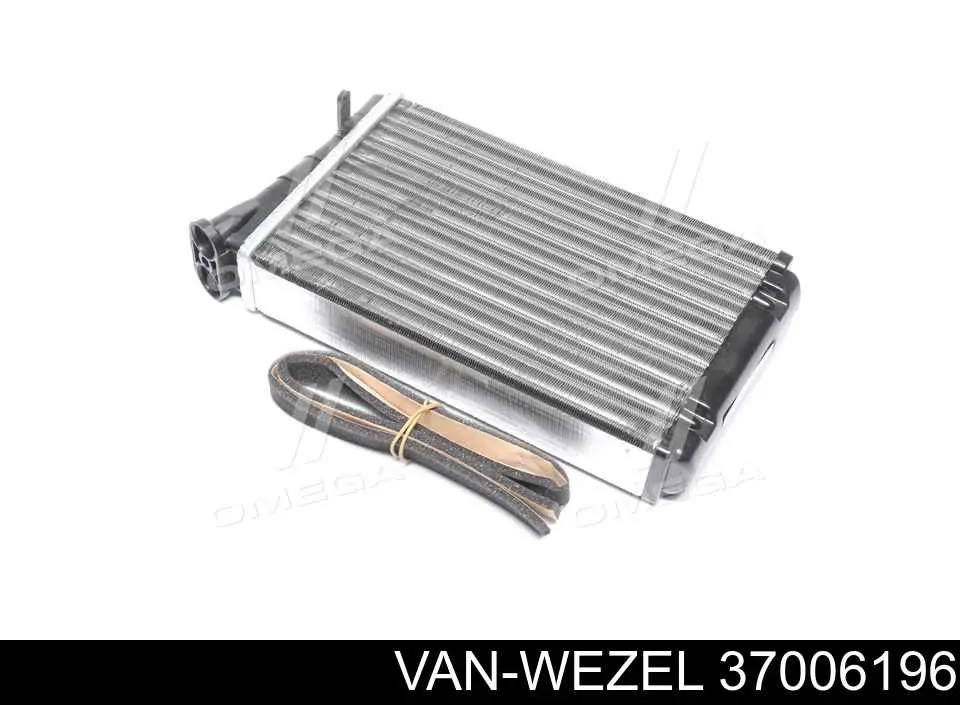 37006196 VAN Wezel радиатор печки