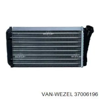 37006196 VAN Wezel Радиатор отопителя салона