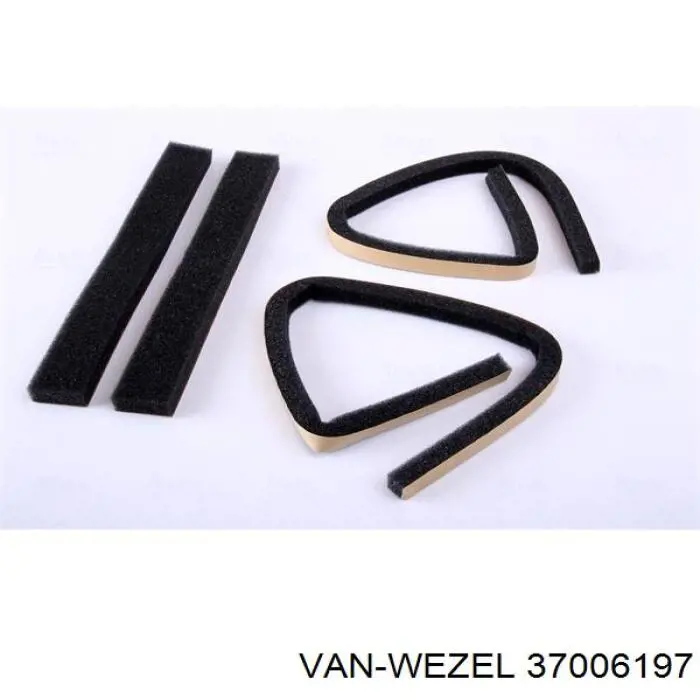 Купить 37006197 VAN Wezel Радиатор печки