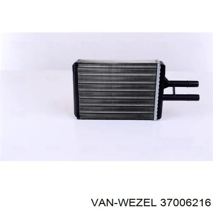 Радиатор печки (отопителя) VAN Wezel 37006216 цена, от 19.43 USD