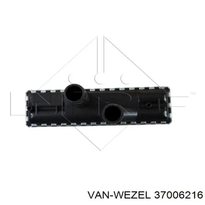 Купить 37006216 VAN Wezel Радиатор печки