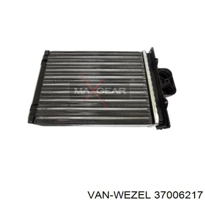 37006217 VAN Wezel радиатор печки