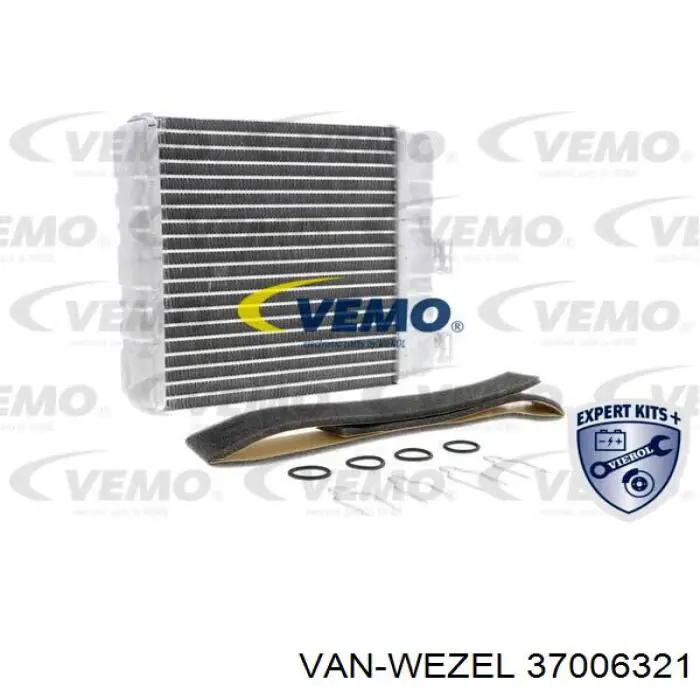 Радиатор печки 37006321 VAN Wezel