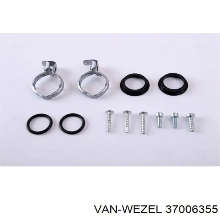 Радиатор печки (отопителя) VAN Wezel 37006355 цена, от 32.38 USD