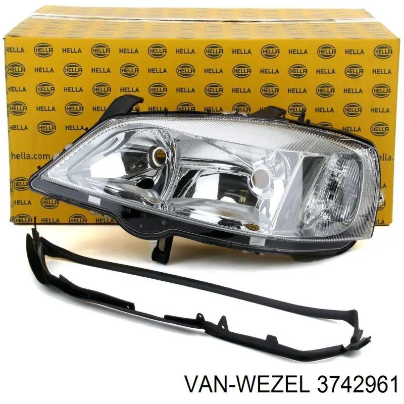 Фара левая VAN Wezel 3742961 цена, от 49.92 USD