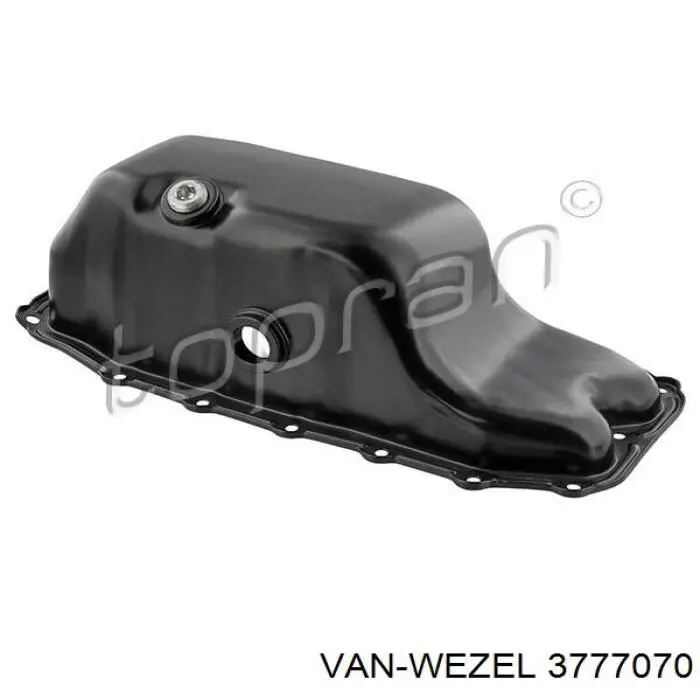 Купить 3777070 VAN Wezel Поддон картера двигателя