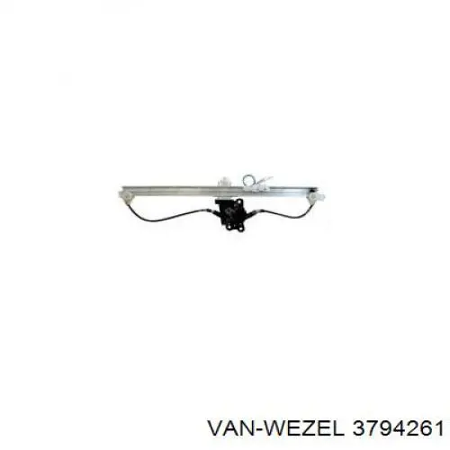 Механизм стеклоподъемника водительской двери VAN Wezel 3794261 цена, от 44.43 USD