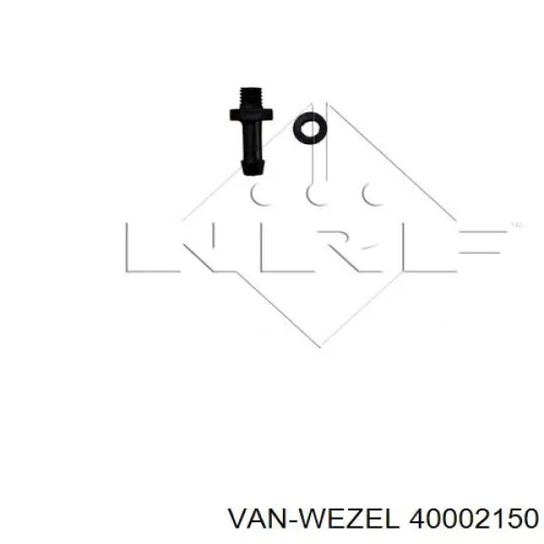 Радиатор 40002150 VAN Wezel