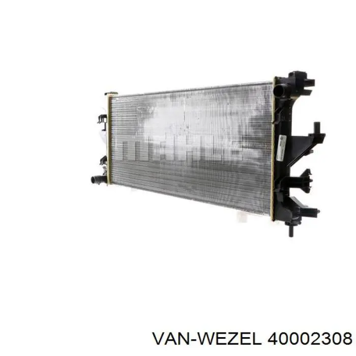 Купить 40002308 VAN Wezel Радиатор водяной