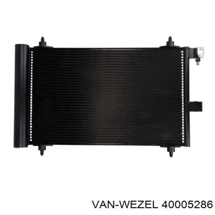 Condensador aire acondicionado 40005286 VAN Wezel