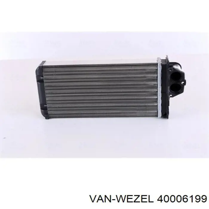 40006199 VAN Wezel радиатор печки