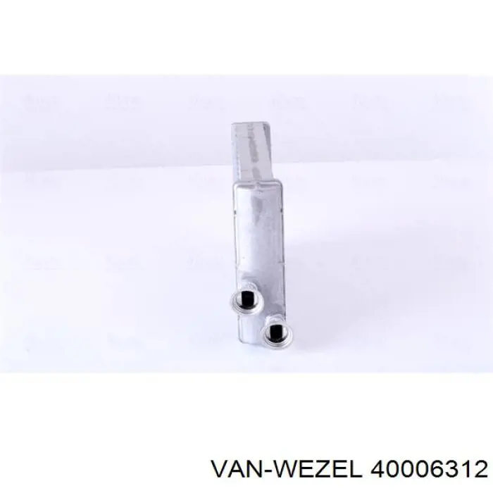 Радиатор печки (отопителя) VAN Wezel 40006312 цена, от 25.51 USD