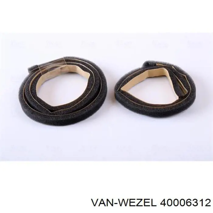 Купить 40006312 VAN Wezel Радиатор печки