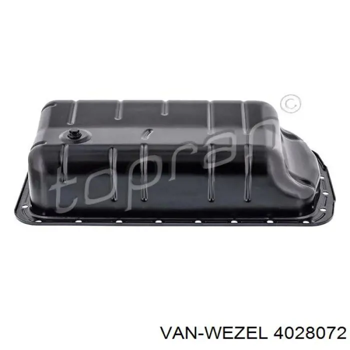 Купить 4028072 VAN Wezel Поддон картера двигателя