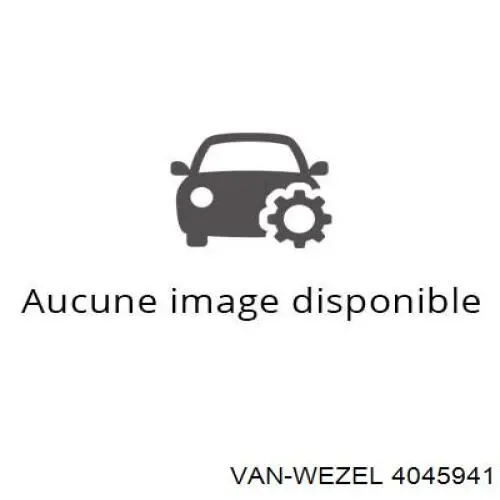 Фара левая 4045941 VAN Wezel