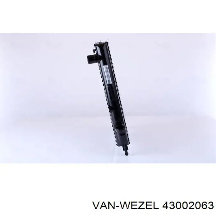 43002063 VAN Wezel радиатор