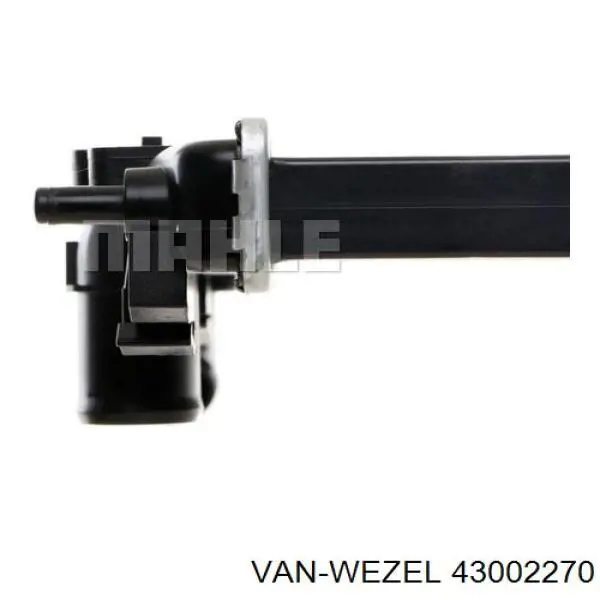 Купить 43002270 VAN Wezel Радиатор водяной